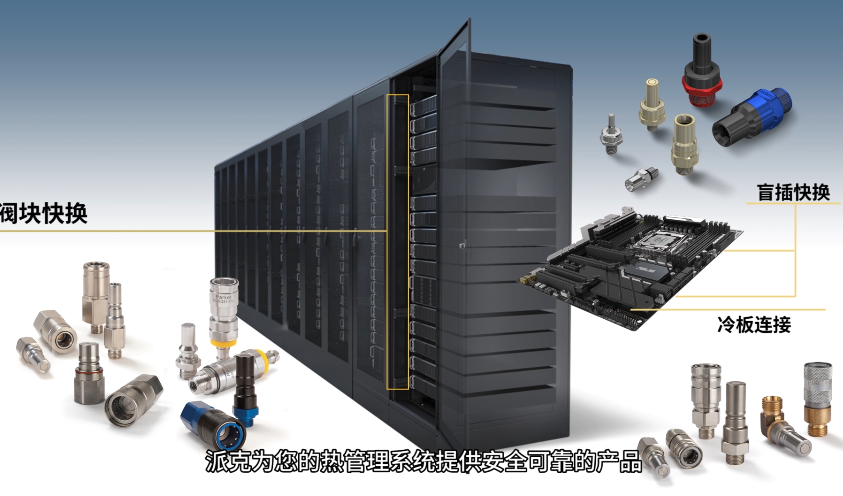 【数据中心】PARKER派克液冷解决方案及产品